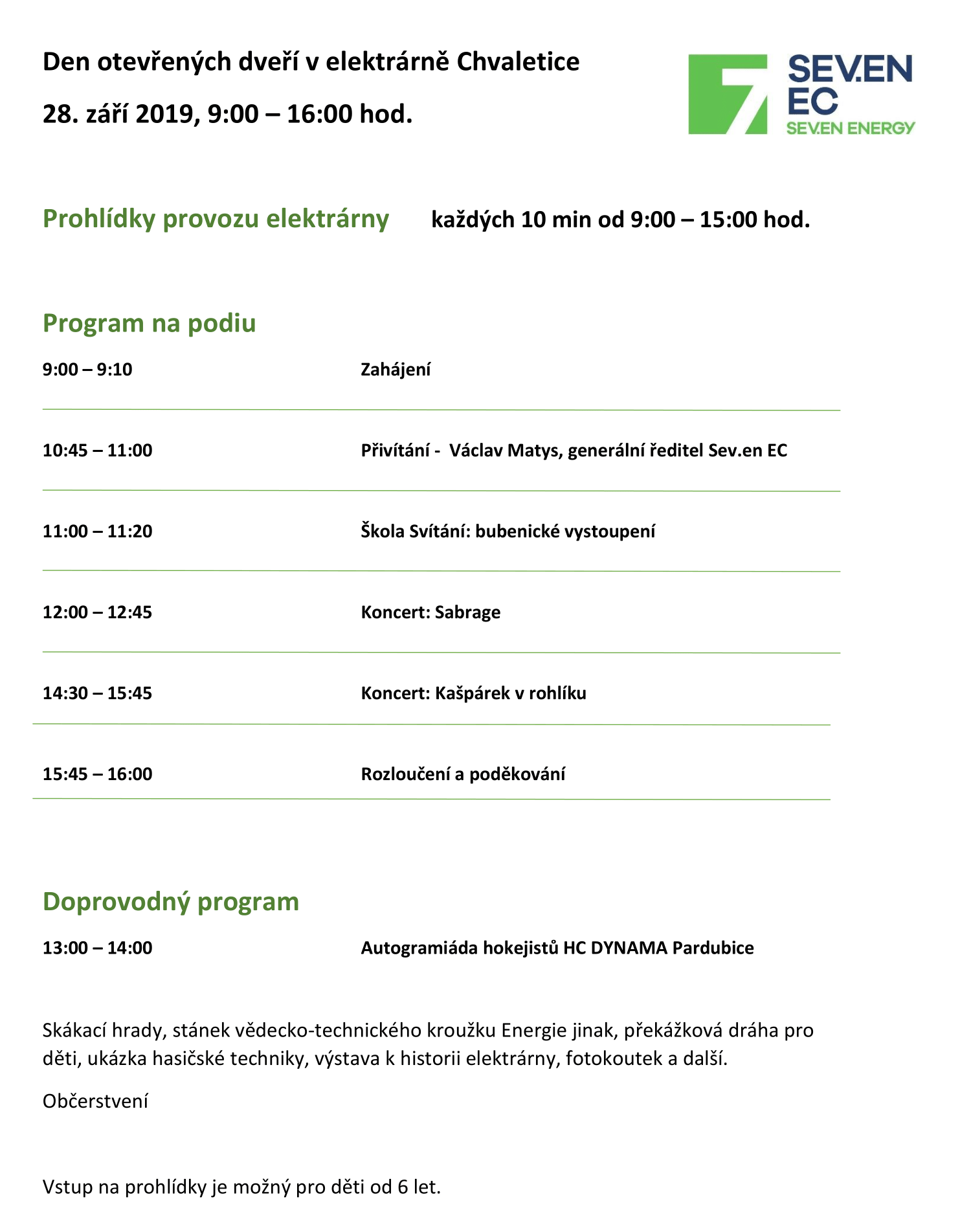 Program dne otevřených dveří